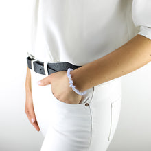 Carica l'immagine nel visualizzatore di Gallery, Bracciale donna chips agata pizzo blu