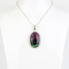 Carica l'immagine nel visualizzatore di Gallery, Ciondolo rubizoisite e argento 925-15 gr