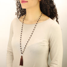 Carica l'immagine nel visualizzatore di Gallery, Mala Quarzo fumè e cristallo di rocca