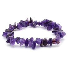 Carica l'immagine nel visualizzatore di Gallery, Bracciale donna chips ametista