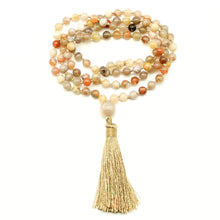 Carica l'immagine nel visualizzatore di Gallery, Mala Pietra di luna multicolor