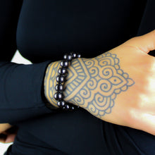 Carica l'immagine nel visualizzatore di Gallery, Bracciale shungite 10 mm
