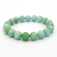 Carica l'immagine nel visualizzatore di Gallery, Bracciale unisex Giada 10 mm lisci