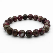 Carica l'immagine nel visualizzatore di Gallery, Bracciale unisex Tormalina multicolor 10 mm lisci