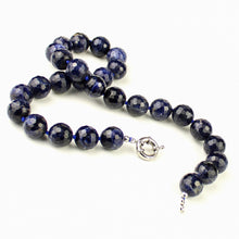 Carica l&#39;immagine nel visualizzatore di Gallery, Collana girocollo sodalite 14 mm sfaccettati
