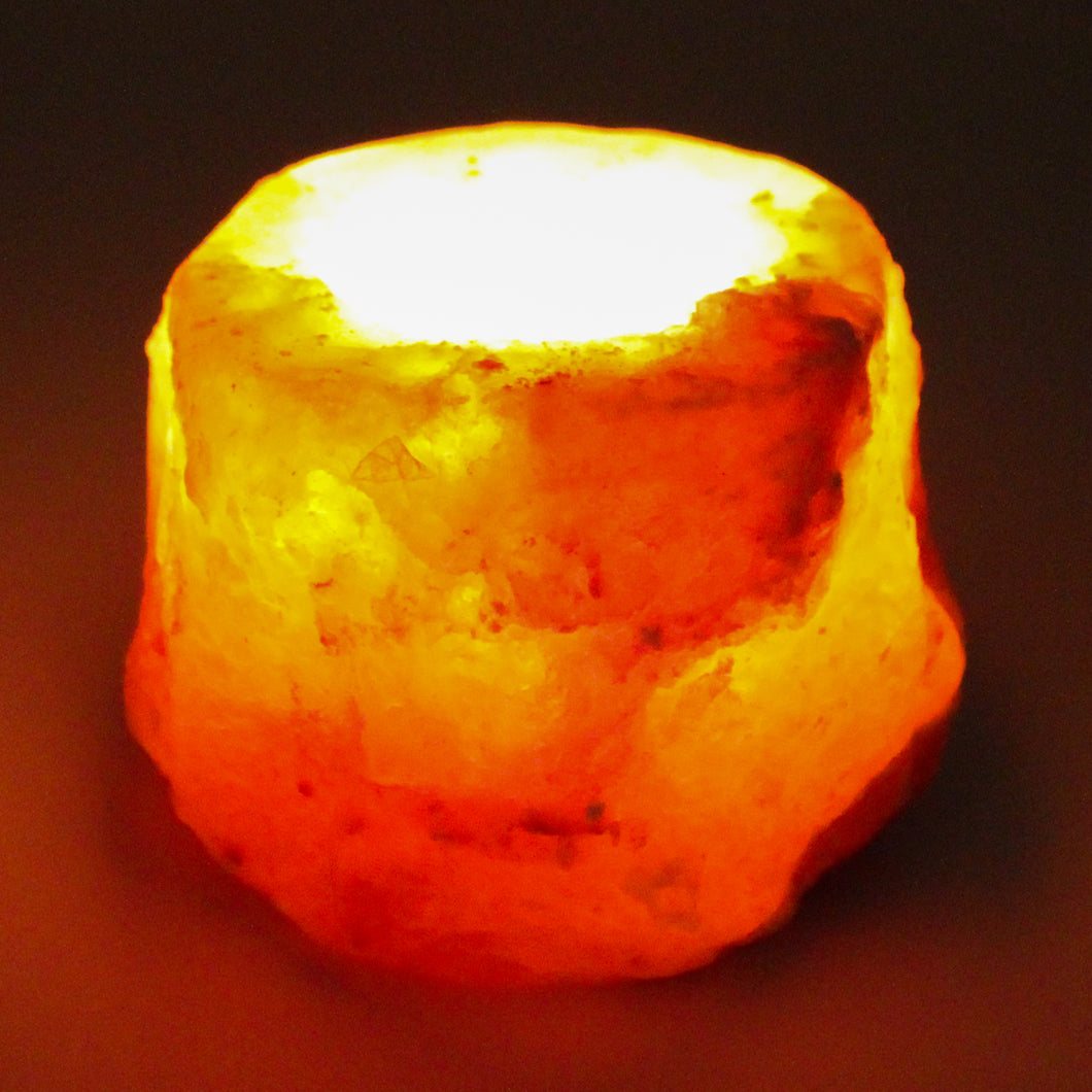Portacandele sale dell'Himalaya