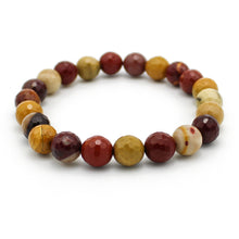 Carica l&#39;immagine nel visualizzatore di Gallery, Bracciale unisex Mokaite 8 mm sfaccettati
