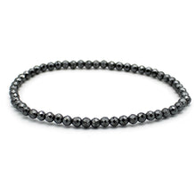 Carica l&#39;immagine nel visualizzatore di Gallery, Bracciale unisex Ematite grigio scuro
