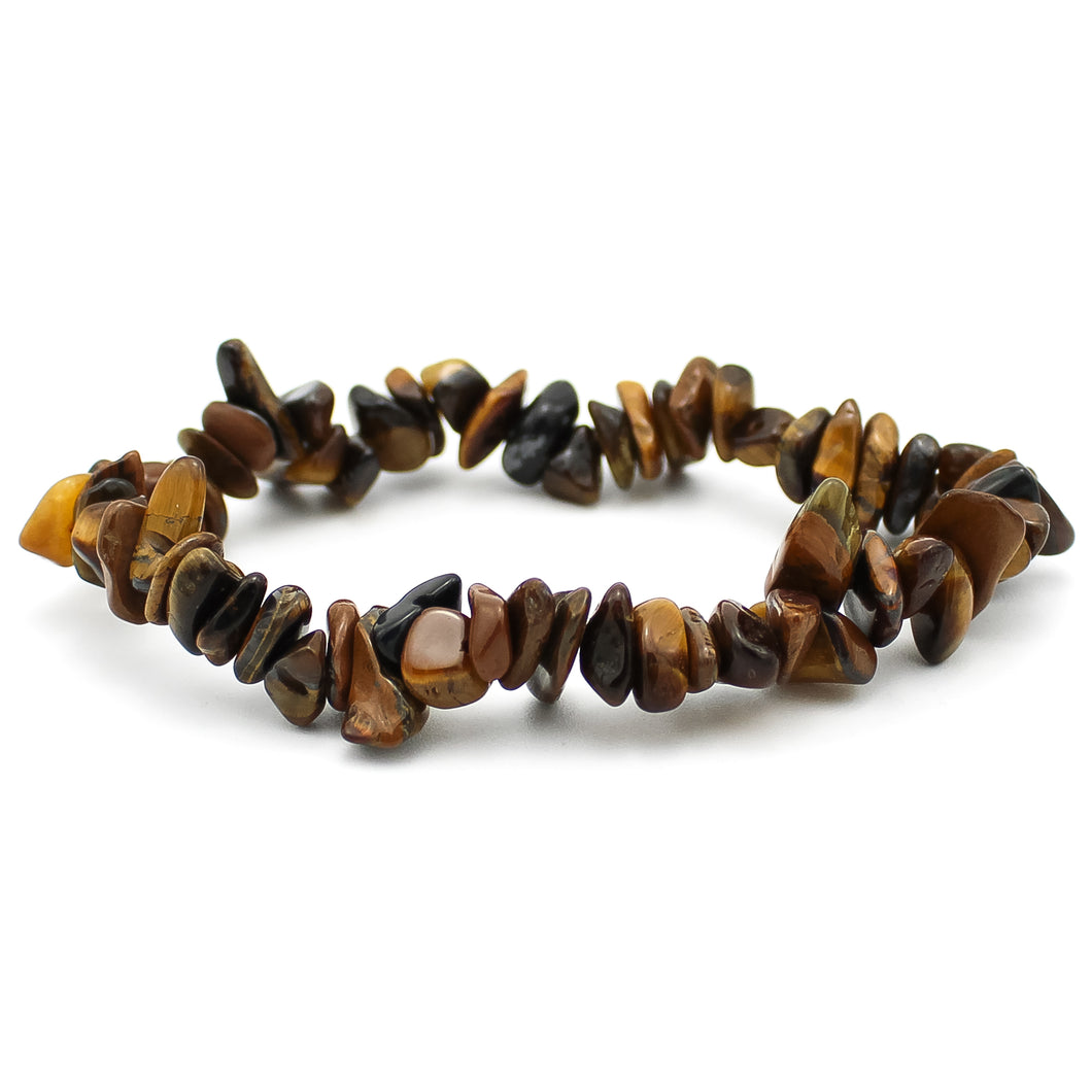 Bracciale donna chips occhio di tigre