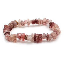 Carica l'immagine nel visualizzatore di Gallery, Bracciale donna chips quarzo ematoide
